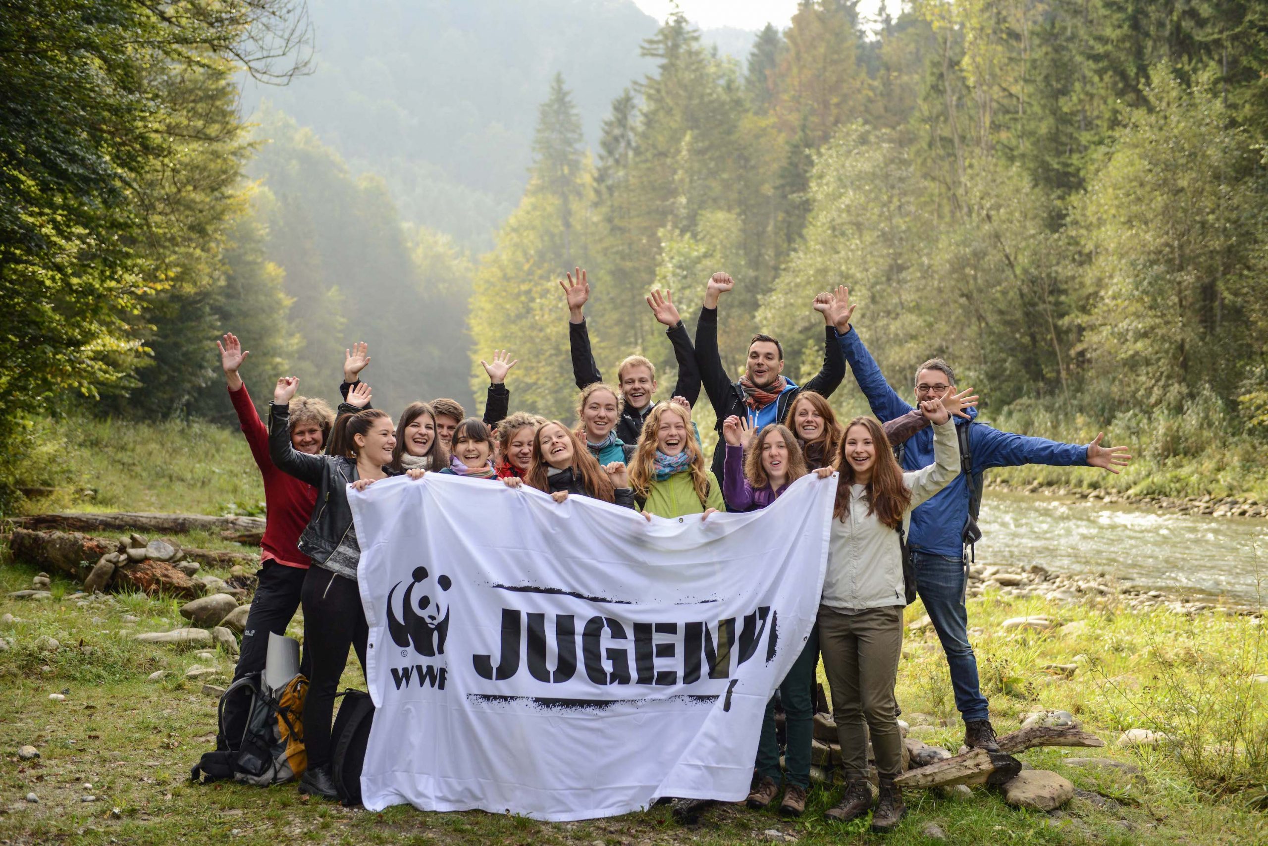 Gruppenbild von Redaktionstreffen in Oberammergau