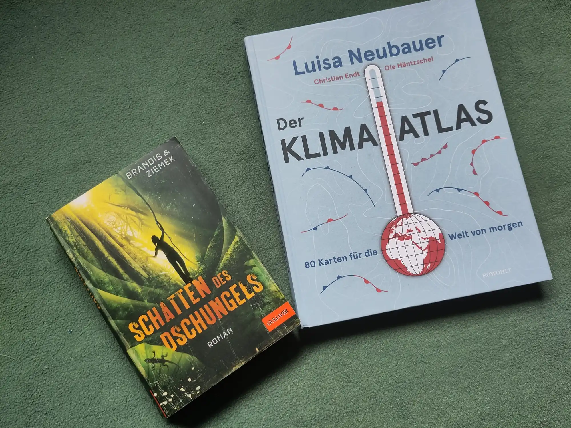 Das Bild zeigt die Cover der beiden Bücher.